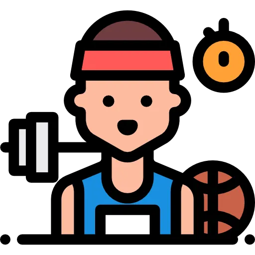 man working out icon