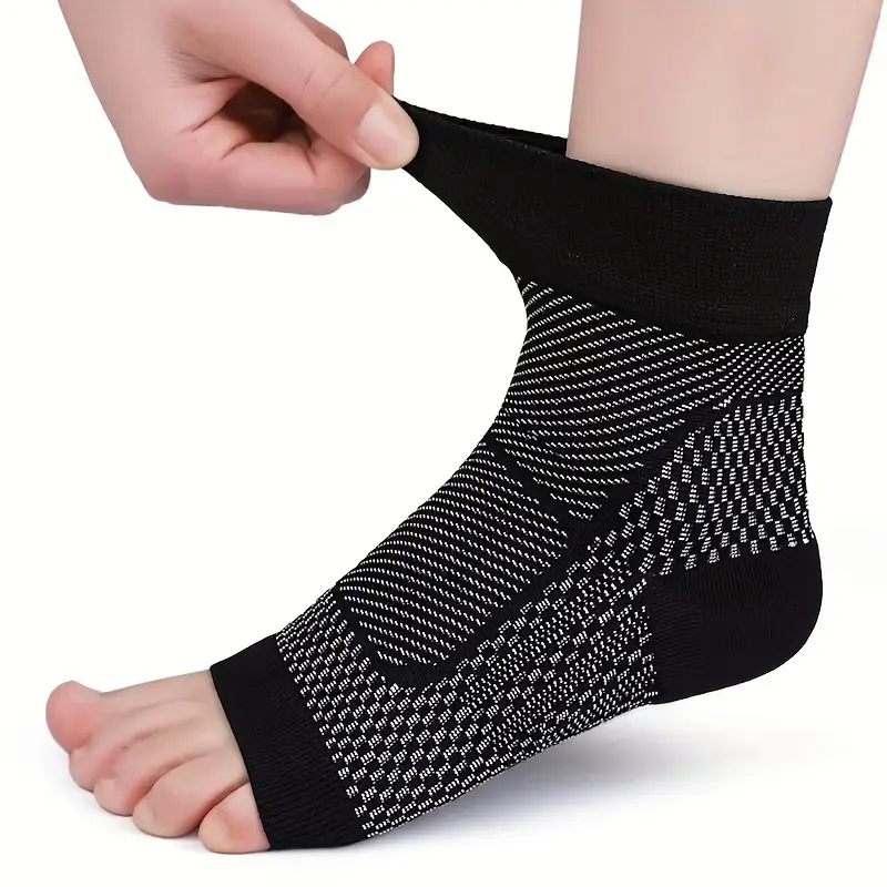 man wearing Comprex compression socks